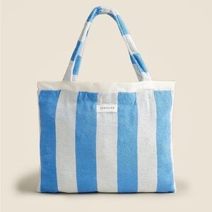 Sunnylife x J. Crew Trade Beach Towel Two-in-One Tote Bag